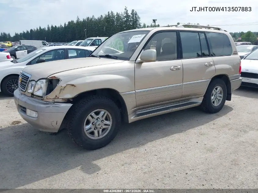2001 Lexus Lx 470 VIN: JTJHT00W413507883 Lot: 42462661