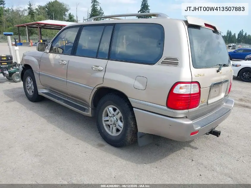 2001 Lexus Lx 470 VIN: JTJHT00W413507883 Lot: 42462661