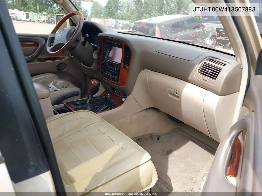 2001 Lexus Lx 470 VIN: JTJHT00W413507883 Lot: 42462661