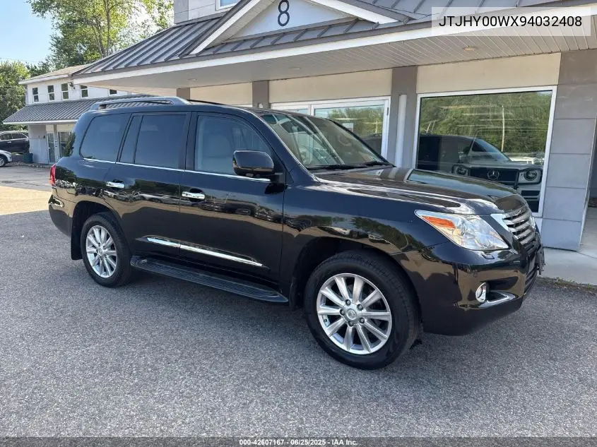 2009 Lexus Lx VIN: JTJHY00WX94032408 Lot: 42607167