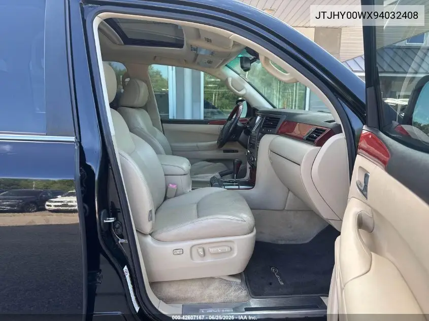 2009 Lexus Lx VIN: JTJHY00WX94032408 Lot: 42607167