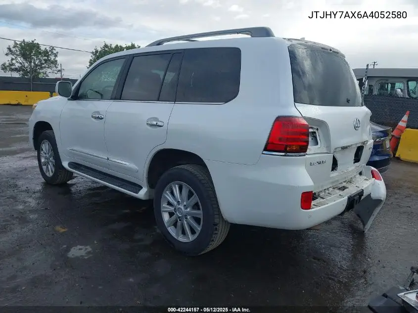 2010 Lexus Lx 570 VIN: JTJHY7AX6A4052580 Lot: 42244157