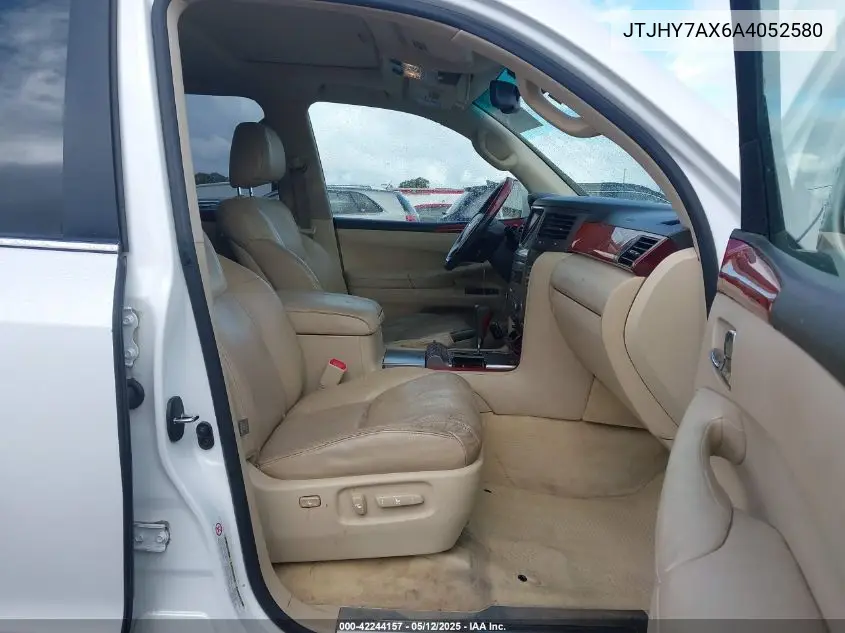 2010 Lexus Lx 570 VIN: JTJHY7AX6A4052580 Lot: 42244157