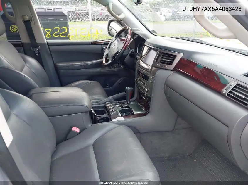2010 Lexus Lx 570 VIN: JTJHY7AX6A4053423 Lot: 42593558