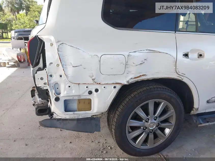 2011 Lexus Lx 570 VIN: JTJHY7AX9B4083209 Lot: 42540686