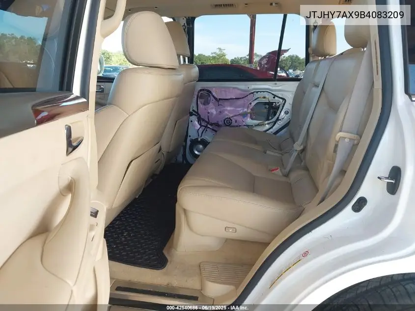 2011 Lexus Lx 570 VIN: JTJHY7AX9B4083209 Lot: 42540686