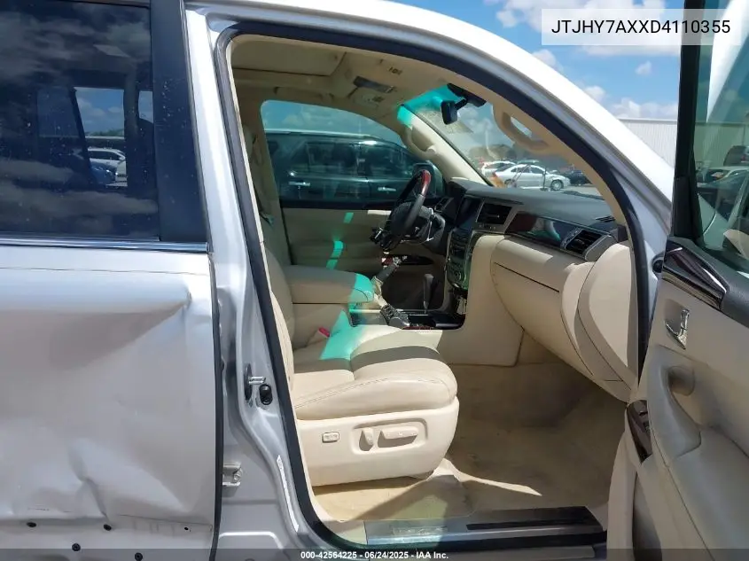 2013 Lexus Lx 570 VIN: JTJHY7AXXD4110355 Lot: 42564225