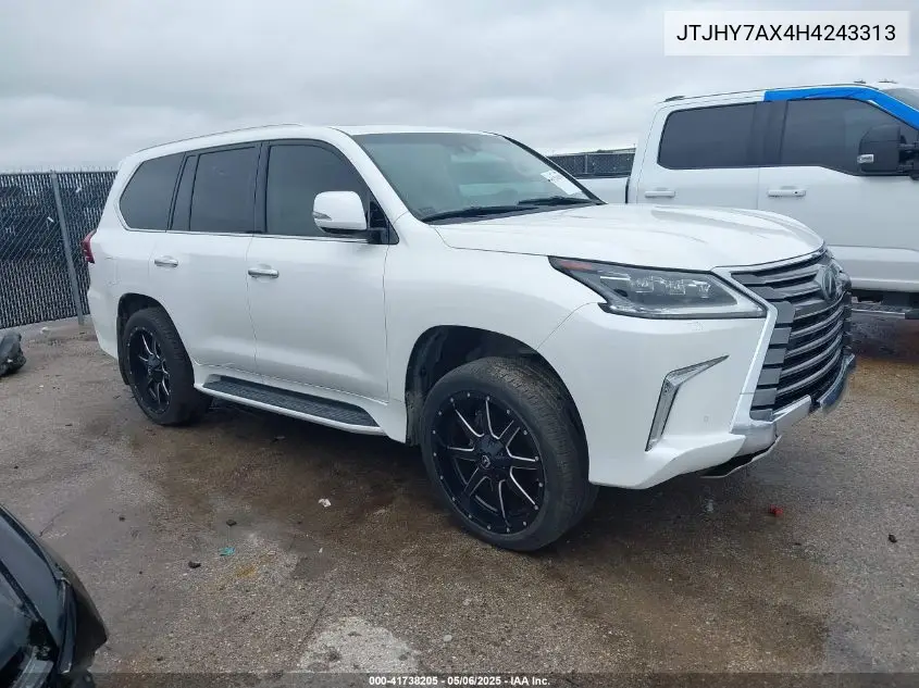 2017 Lexus Lx 570 VIN: JTJHY7AX4H4243313 Lot: 41738205