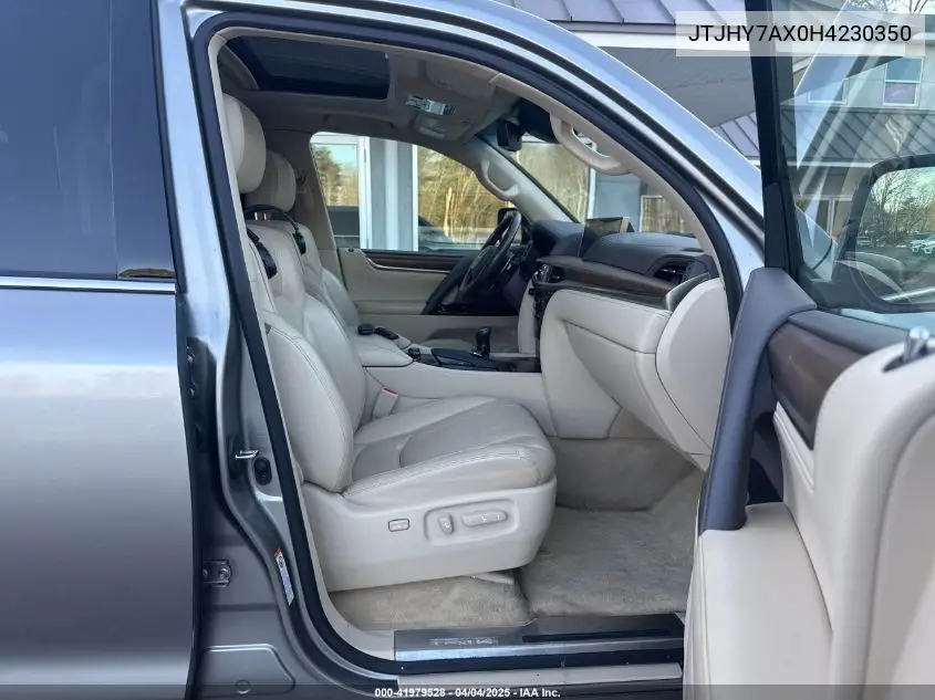 2017 Lexus Lx 570 VIN: JTJHY7AX0H4230350 Lot: 41979528