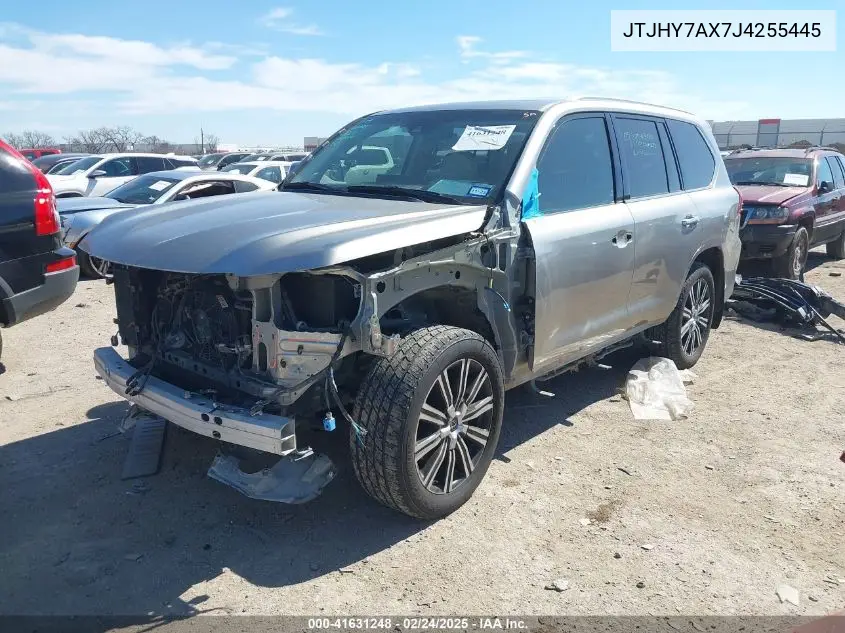 2018 Lexus Lx 570 Three-Row VIN: JTJHY7AX7J4255445 Lot: 41631248