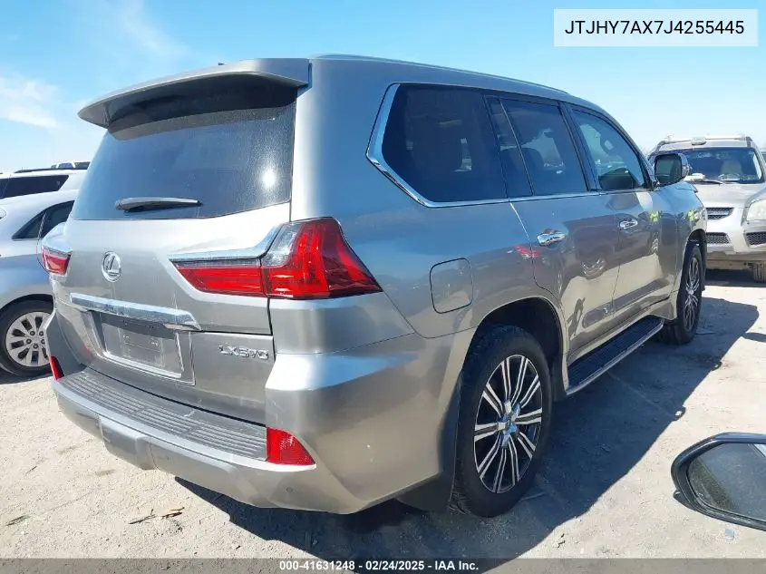 2018 Lexus Lx 570 Three-Row VIN: JTJHY7AX7J4255445 Lot: 41631248