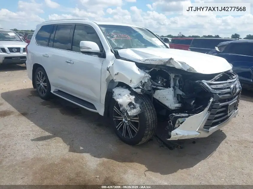 2018 Lexus Lx Three-Row VIN: JTJHY7AX1J4277568 Lot: 42573086