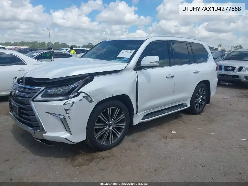2018 Lexus Lx Three-Row VIN: JTJHY7AX1J4277568 Lot: 42573086