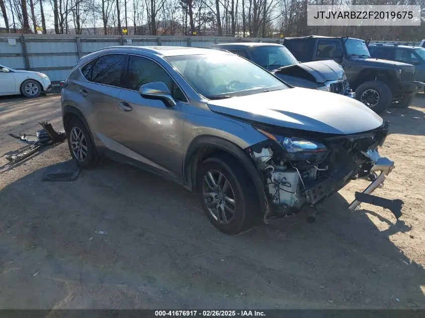 2015 Lexus Nx 200T VIN: JTJYARBZ2F2019675 Lot: 41676917