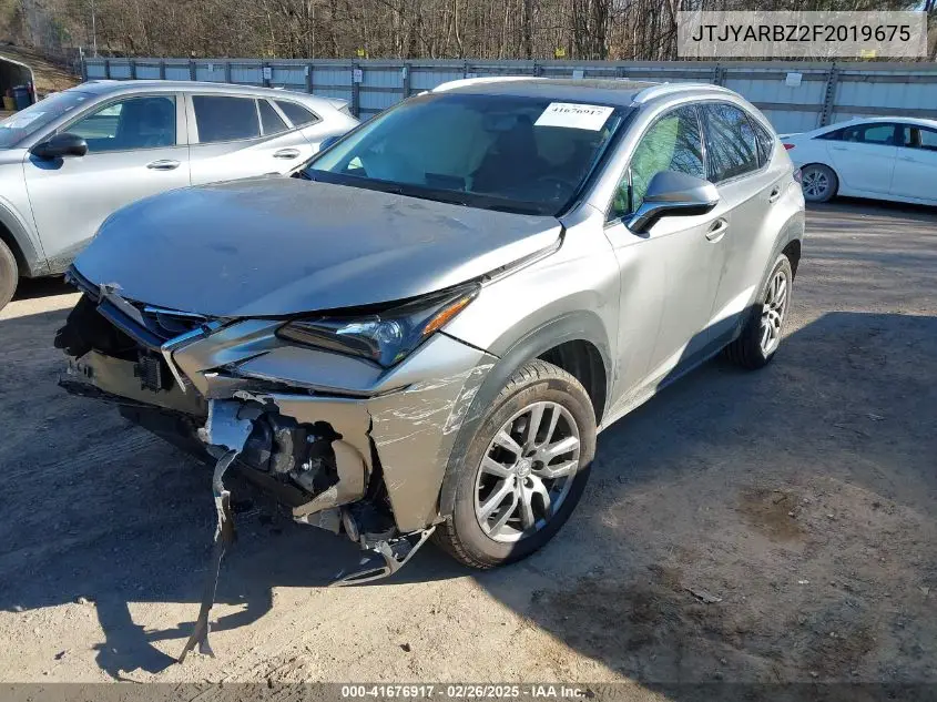 2015 Lexus Nx 200T VIN: JTJYARBZ2F2019675 Lot: 41676917