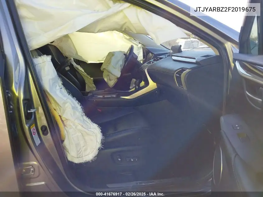 2015 Lexus Nx 200T VIN: JTJYARBZ2F2019675 Lot: 41676917
