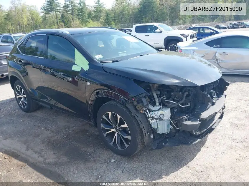 2015 Lexus Nx 200T F Sport VIN: JTJBARBZ7F2015000 Lot: 42233632