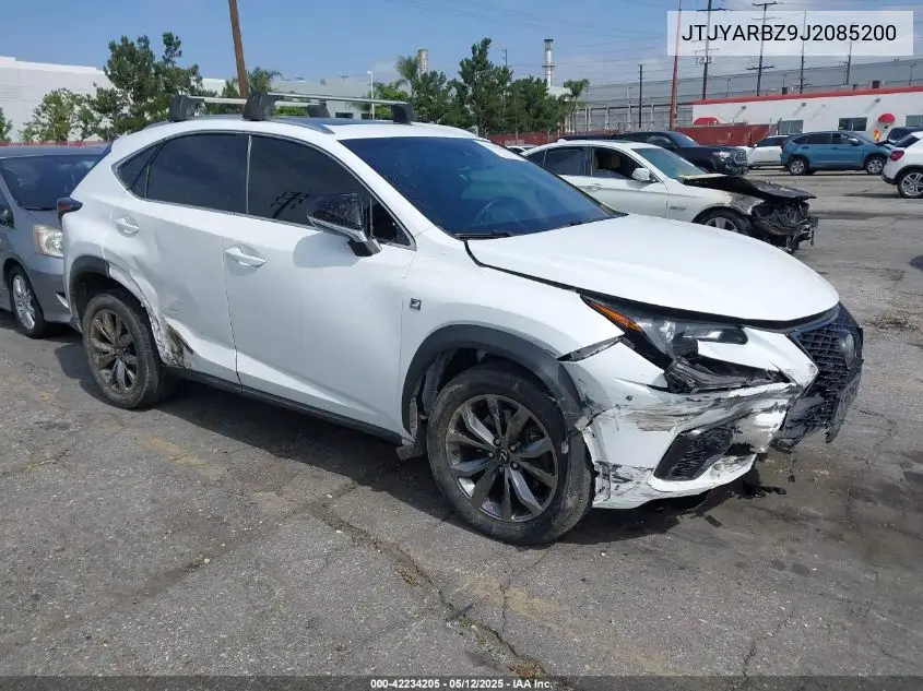 2018 Lexus Nx 300 F Sport VIN: JTJYARBZ9J2085200 Lot: 42234205