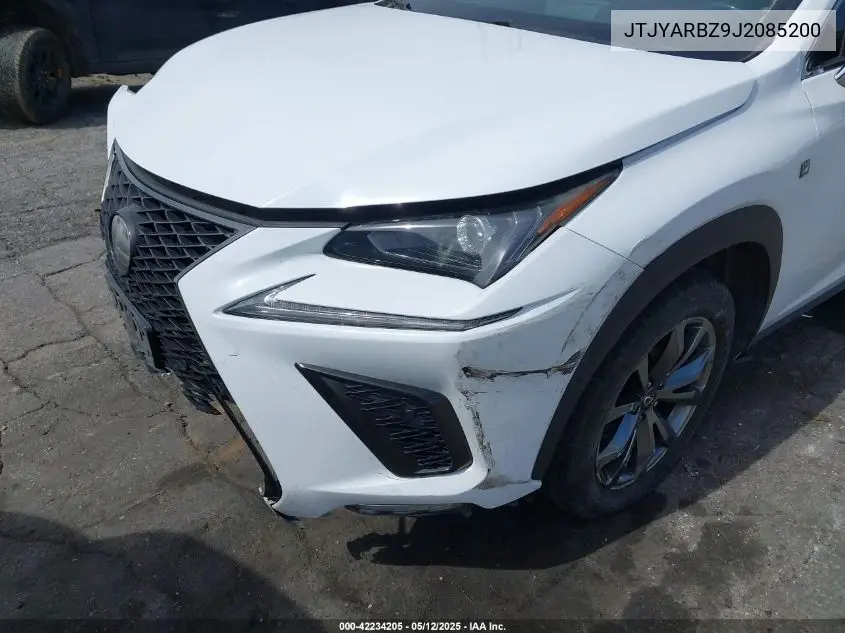 2018 Lexus Nx 300 F Sport VIN: JTJYARBZ9J2085200 Lot: 42234205