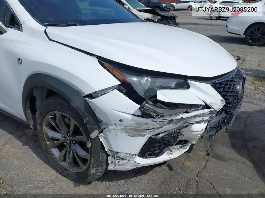 2018 Lexus Nx 300 F Sport VIN: JTJYARBZ9J2085200 Lot: 42234205
