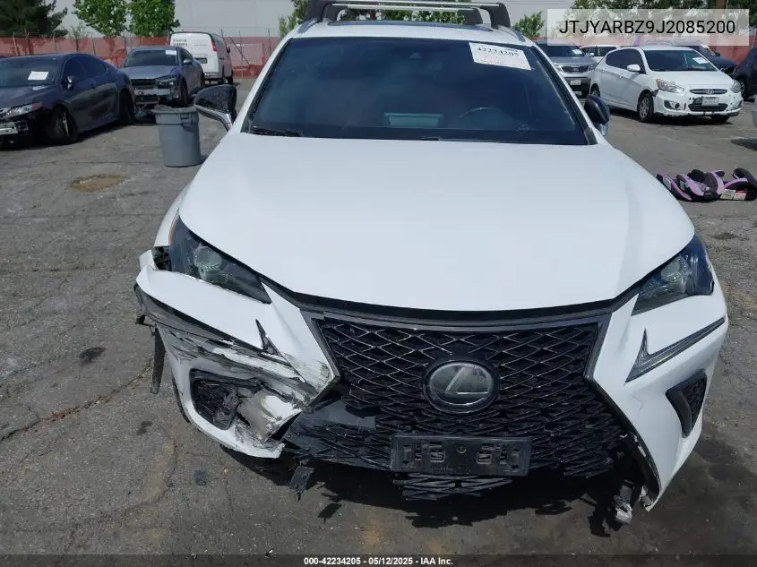 2018 Lexus Nx 300 F Sport VIN: JTJYARBZ9J2085200 Lot: 42234205