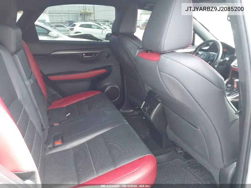 2018 Lexus Nx 300 F Sport VIN: JTJYARBZ9J2085200 Lot: 42234205