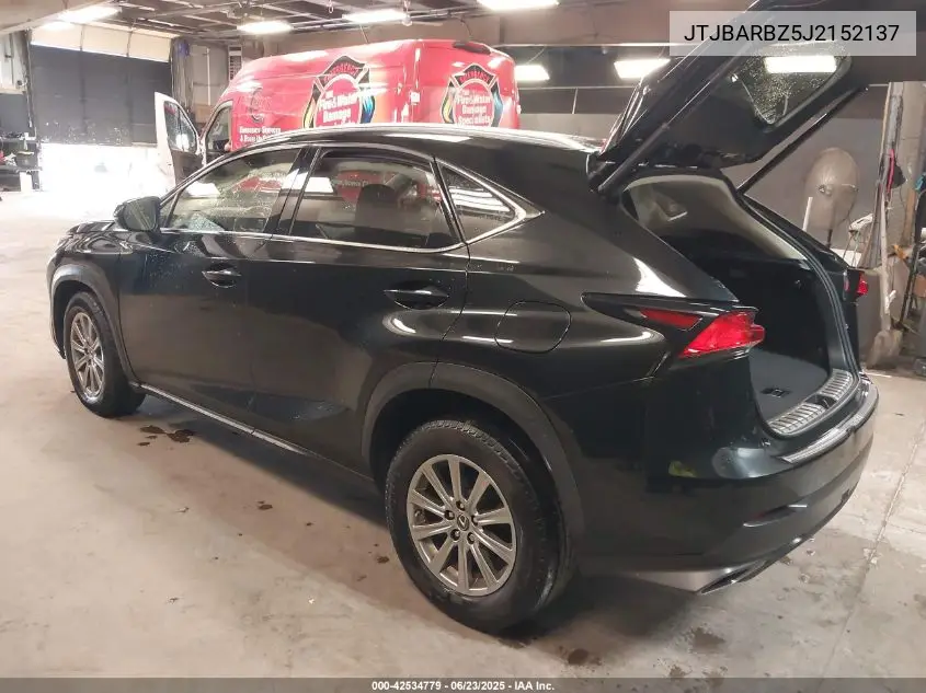 2018 Lexus Nx 300 VIN: JTJBARBZ5J2152137 Lot: 42534779