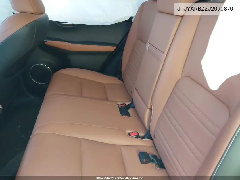 2018 Lexus Nx 300/Base/F Sport VIN: JTJYARBZ2J2090870 Lot: 42544623
