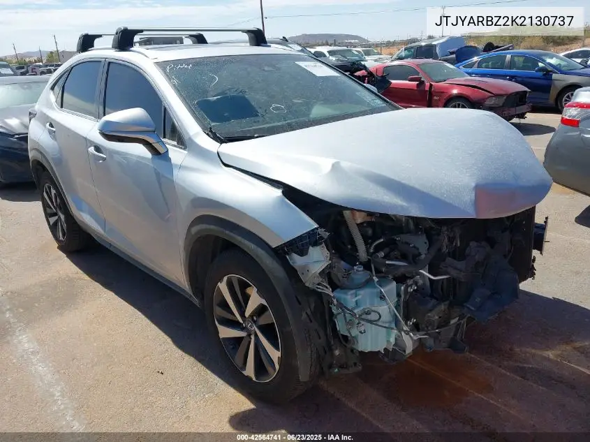 2019 Lexus Nx 300 VIN: JTJYARBZ2K2130737 Lot: 42564741