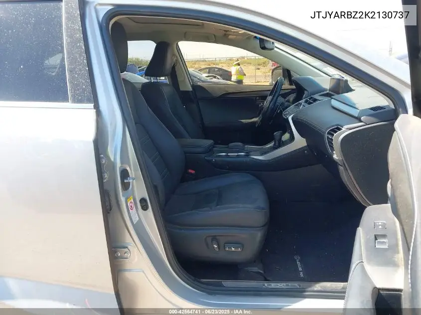 2019 Lexus Nx 300 VIN: JTJYARBZ2K2130737 Lot: 42564741