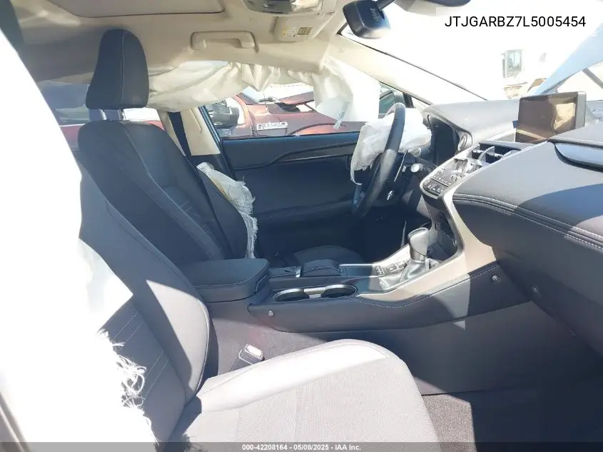 2020 Lexus Nx 300 VIN: JTJGARBZ7L5005454 Lot: 42208164
