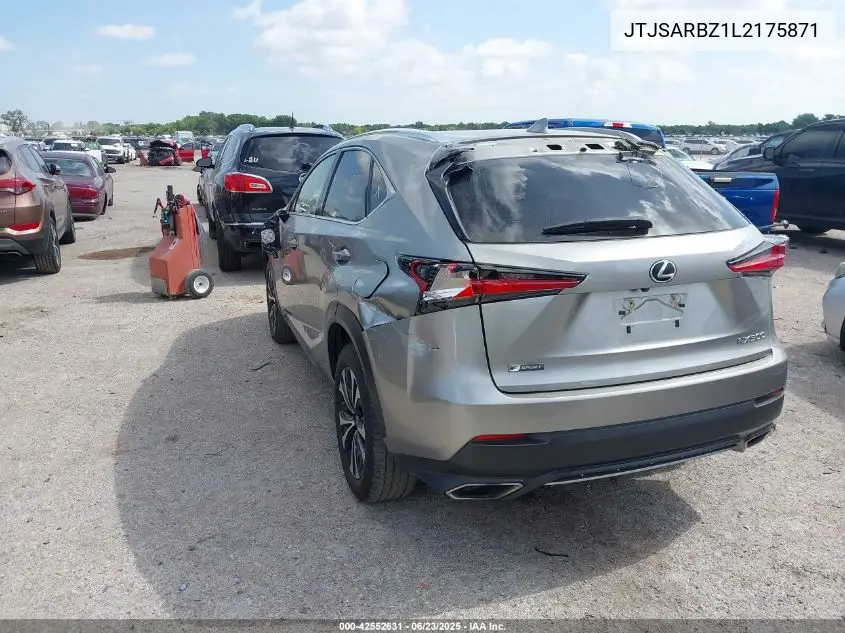 2020 Lexus Nx 300 F Sport VIN: JTJSARBZ1L2175871 Lot: 42552631