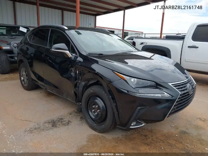 2020 Lexus Nx 300 VIN: JTJDARBZ8L2161748 Lot: 42587633