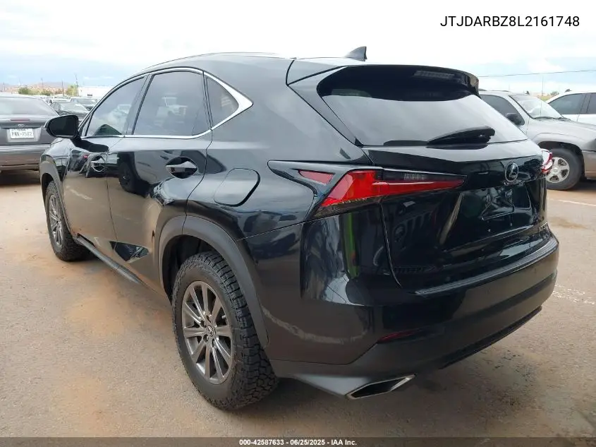 2020 Lexus Nx 300 VIN: JTJDARBZ8L2161748 Lot: 42587633