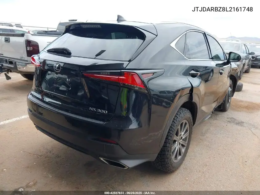 2020 Lexus Nx 300 VIN: JTJDARBZ8L2161748 Lot: 42587633