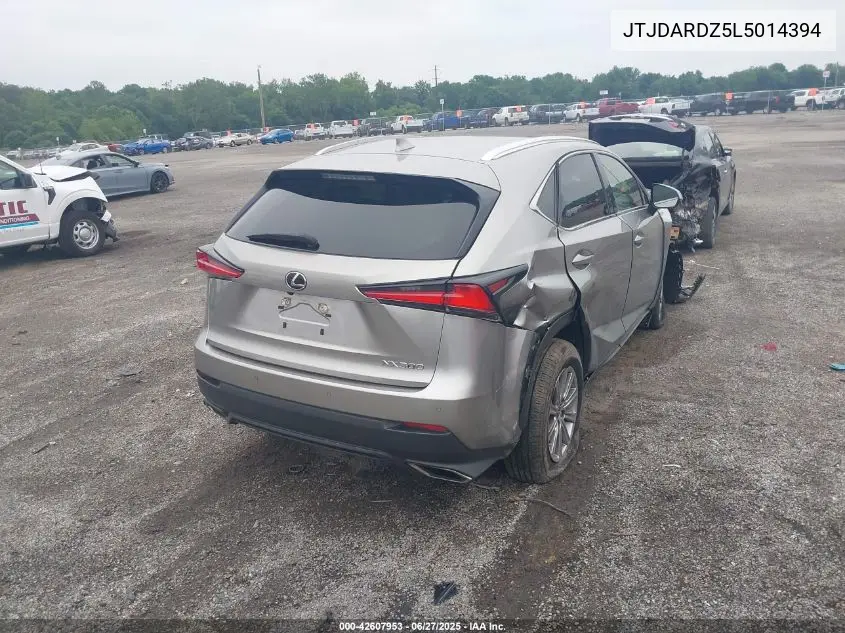 2020 Lexus Nx VIN: JTJDARDZ5L5014394 Lot: 42607953