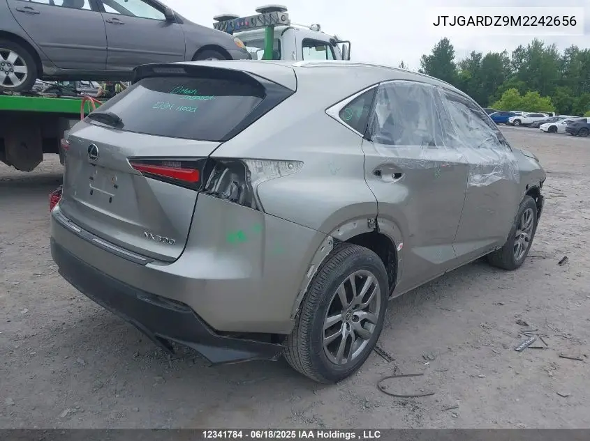 2021 Lexus Nx 300 VIN: JTJGARDZ9M2242656 Lot: 12341784