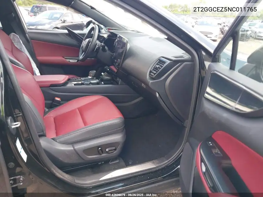 2022 Lexus Nx Premium VIN: 2T2GGCEZ5NC011765 Lot: 42606076