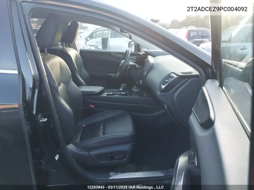 2023 Lexus Nx 250 VIN: 2T2ADCEZ9PC004092 Lot: 12253943