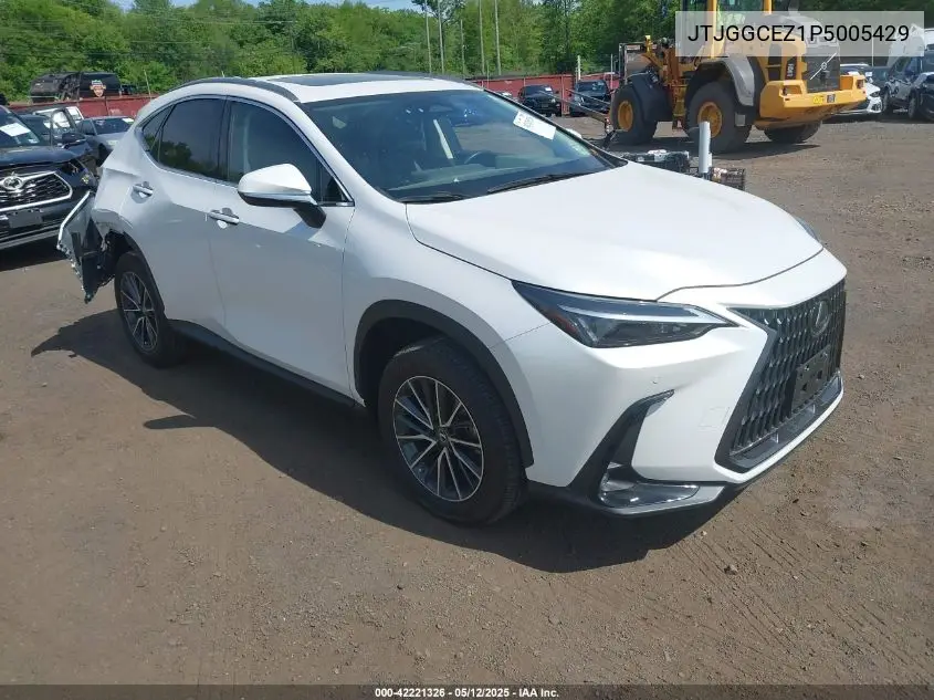 2023 Lexus Nx 350 Premium VIN: JTJGGCEZ1P5005429 Lot: 42221326