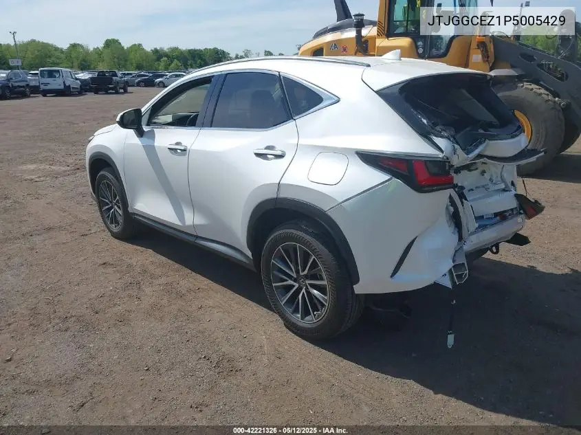 2023 Lexus Nx 350 Premium VIN: JTJGGCEZ1P5005429 Lot: 42221326