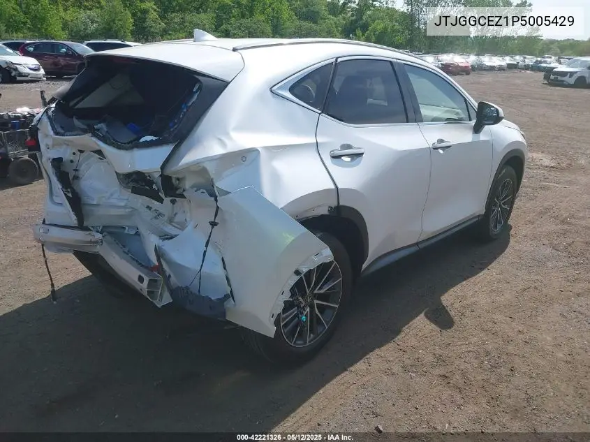 2023 Lexus Nx 350 Premium VIN: JTJGGCEZ1P5005429 Lot: 42221326