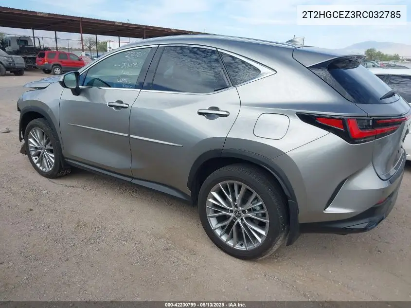 2024 Lexus Nx 350 Luxury VIN: 2T2HGCEZ3RC032785 Lot: 42230799