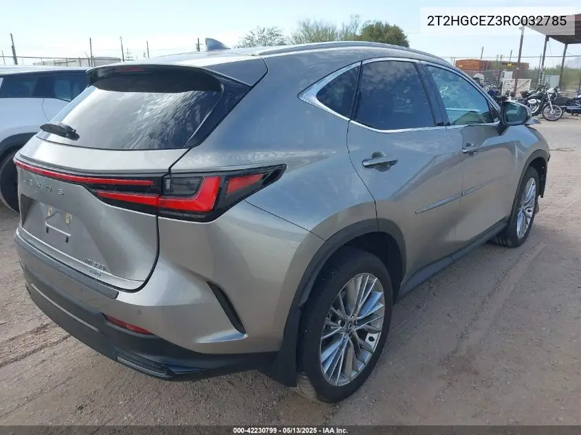 2024 Lexus Nx 350 Luxury VIN: 2T2HGCEZ3RC032785 Lot: 42230799