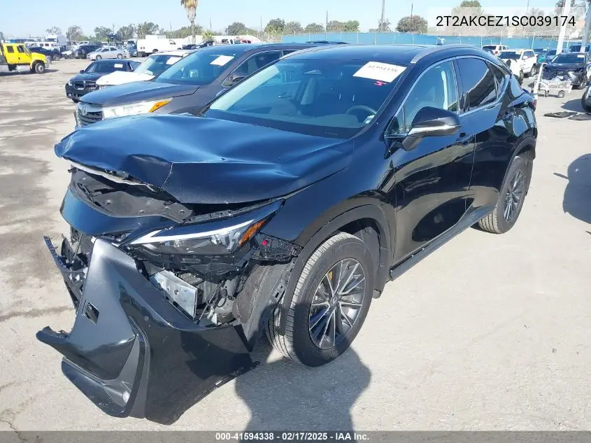 2025 Lexus Nx 350H VIN: 2T2AKCEZ1SC039174 Lot: 41594338