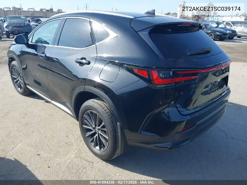 2025 Lexus Nx 350H VIN: 2T2AKCEZ1SC039174 Lot: 41594338