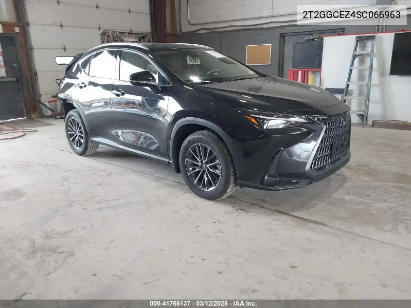 2025 Lexus Nx 350 Premium VIN: 2T2GGCEZ4SC066963 Lot: 41766137