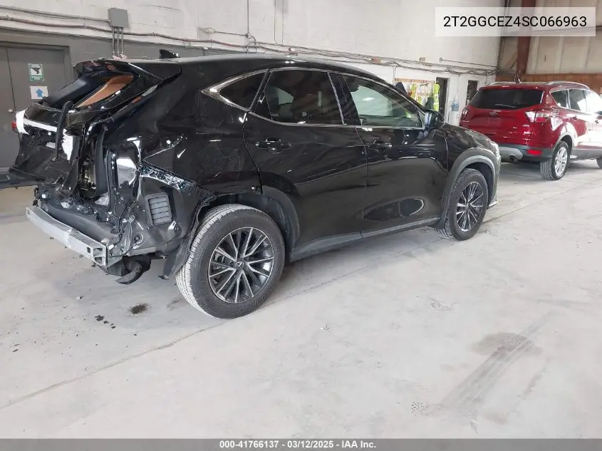 2025 Lexus Nx 350 Premium VIN: 2T2GGCEZ4SC066963 Lot: 41766137