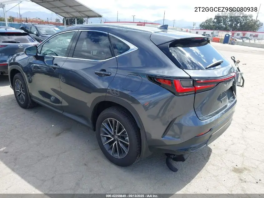 2025 Lexus Nx 350 Premium VIN: 2T2GGCEZ9SC080938 Lot: 42255649