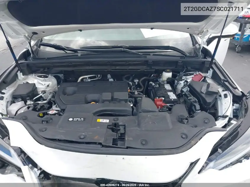 2025 Lexus Nx 250 Premium VIN: 2T2GDCAZ7SC021711 Lot: 42606274